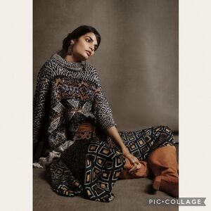 NWT Anthropologie Pilcro Magda Knit Poncho